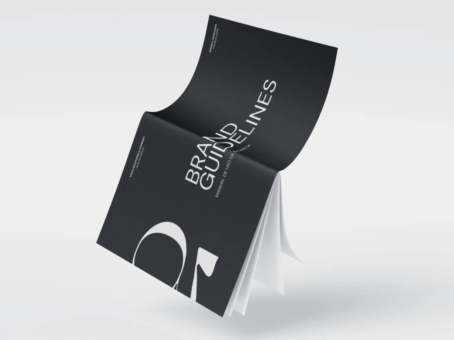 Floating Magazine Mockup